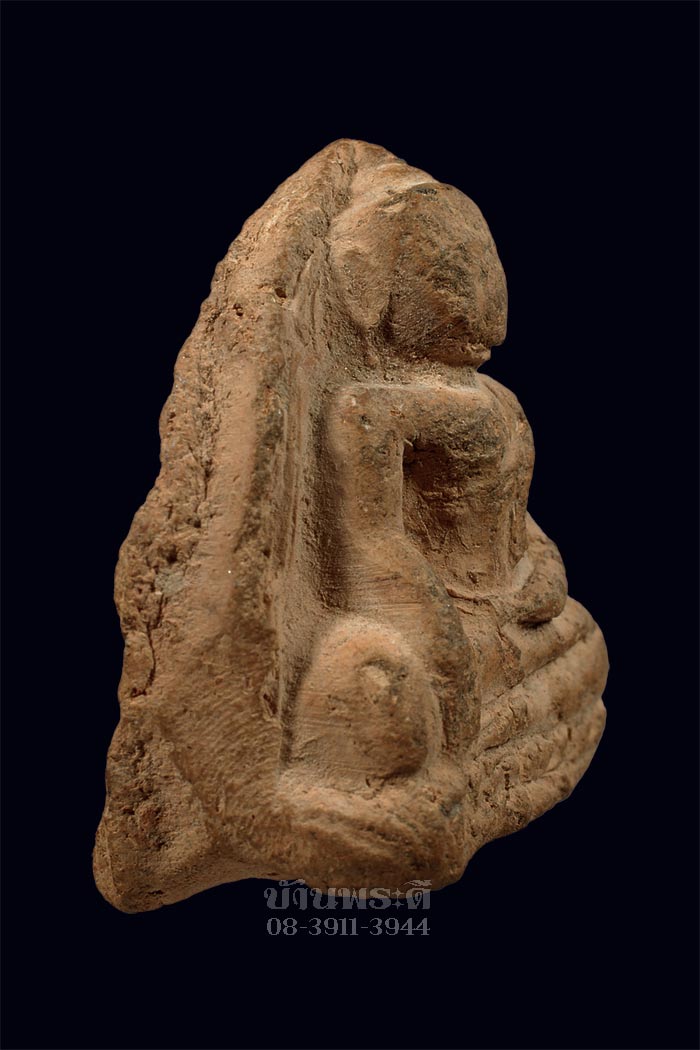 พระหลวงพ่อโต ปางมารวิชัย เนื้อดิน กรุวัดบางกระทิง จ.อยุธยา พระสวย มีหน้ามีตา รับประกันความแท้ตลอดชีพ