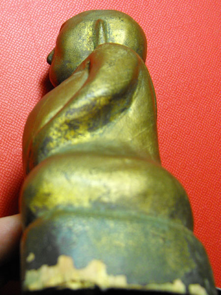 พระสังกระจายน์บูชาไม้แกะ หลวงปู่บุญ วัดกลางบางแก้ว จ.นครปฐม ปี2473