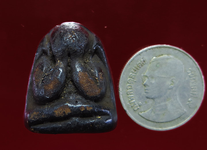 พระปิดตามหาลาภ หลวงพ่อปาน วัดเครือวัลย์ ชลบุรี มวลสารผงเก่าหลวงพ่อแก้ว