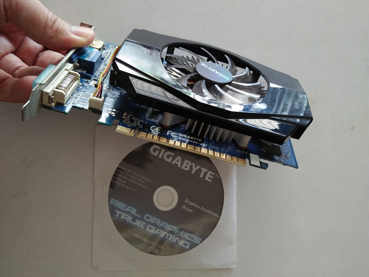 การ์ดจอ GIGABYTE กราฟฟิคการ์ด 2GB DDR3 GT730 มือสอง
