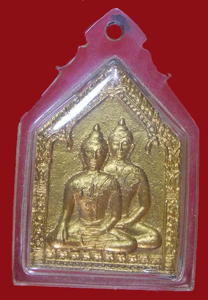 ขุนแผนพรายคู่ คู่บารมี หลวงพ่อสาคร วัดหนองกรับ ปี 2547ฝังตะกรุดเงิน หมายเลข 03432