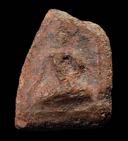 5500 พระพลายคู่ตัดเดี่ยว พิมพ์หน้ามงคลเล็ก กรุวัดบ้านกร่าง สุพรรณบุรี