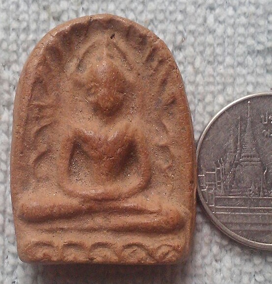 20 บาท พระซุ้มกอเนื้อดิน ไม่ทราบที่