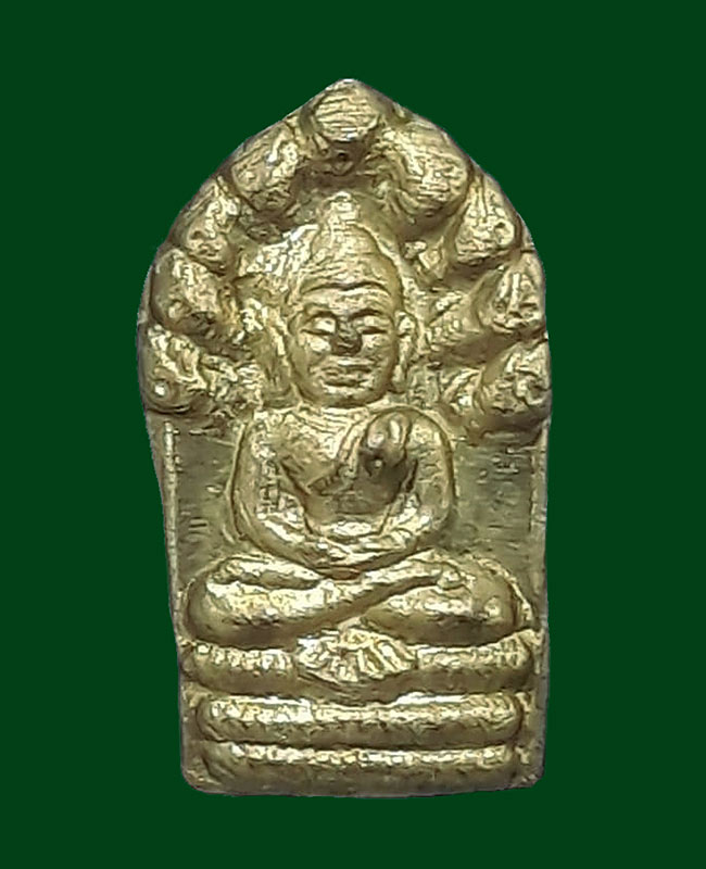 พระปรกใบมะขามรุ่นแรก พระอาจารย์เปลี่ยน ปัญญาปทีโป วัดอรัญวิเวก จ.เชียงใหม่ ปี2541