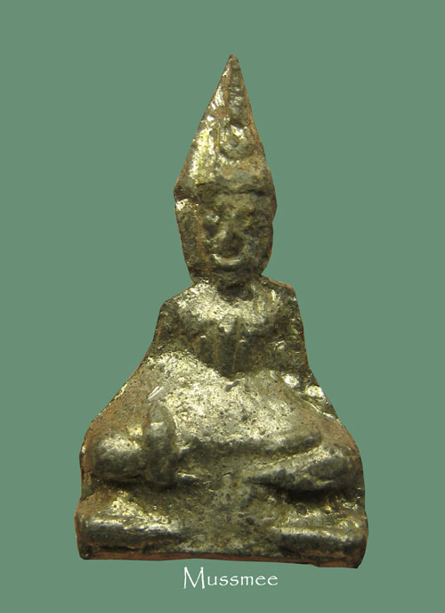 @@@ กรุวัดเกาะสัมพันธวงศ์ ( พิมพ์ท่ากระดาน) พระสวย (ปรอทข าวสมบูรณ์) ### เคาะเดียว ###