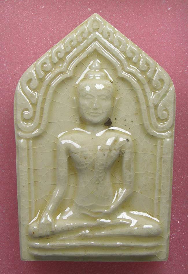 ขุนแผนเคลือบมุก ฝังตะกรุดเงิน 3 ดอก หลวงปู่ทิม วัดพระขาว อยุธยา