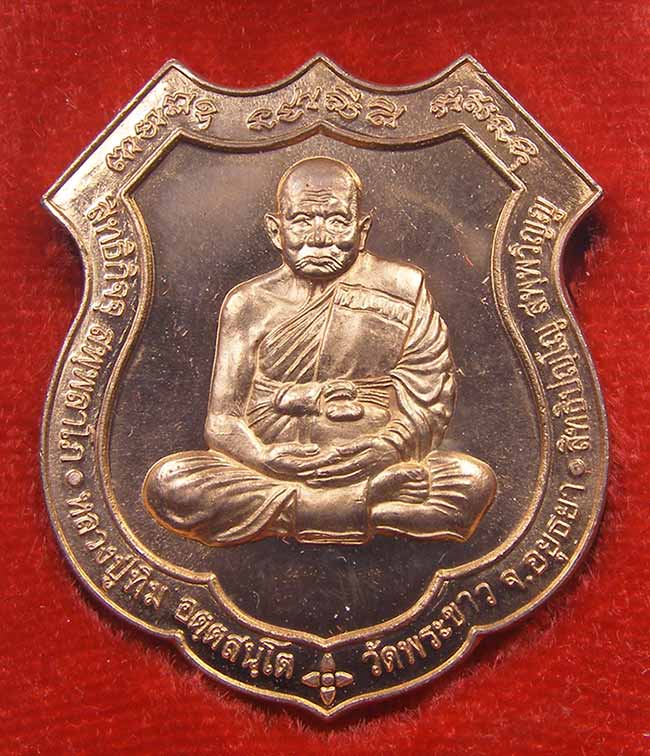 เหรียญอาร์มหลังนารายณ์ทรงครุฑ หลวงปู่ทิม วัดพระขาว อยุธยา