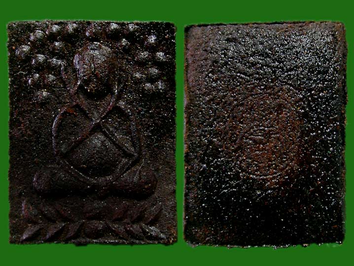 พระปิดตามหาลาภเนื้อผงยาจินดามณี (หอมมากๆ) หลวงพ่อแก้ว วัดนางสาว จ.สมุทรสาคร ปี2535....เคาะแรก