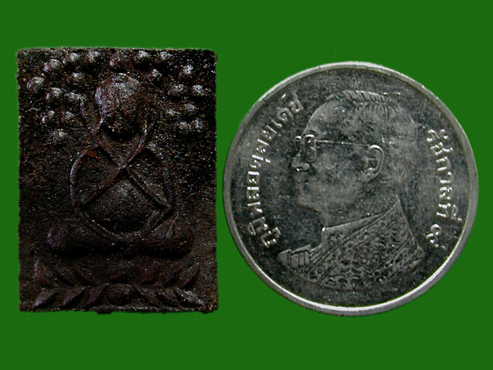 พระปิดตามหาลาภเนื้อผงยาจินดามณี (หอมมากๆ) หลวงพ่อแก้ว วัดนางสาว จ.สมุทรสาคร ปี2535....เคาะแรก