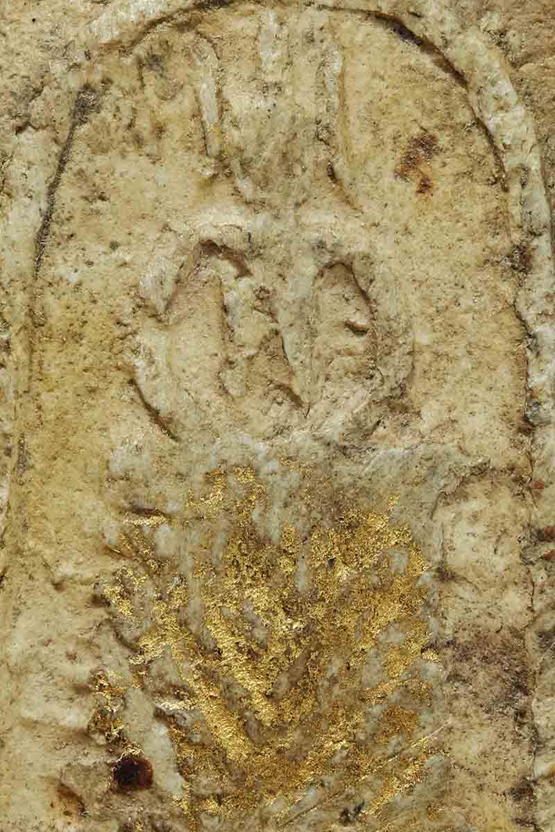 พระสมเด็จวัดเกศไชโย 7 ชั้น หูปะบ่า ปิดทอง เก่าๆ 