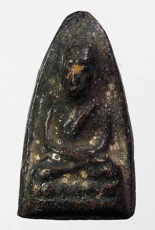 หลวงปู่ทวด เนื้อว่าน พระใบฏีกาขาว สร้าง ปี 2513 ผสมเนื้อเก่า 2497