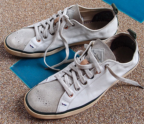 ลดเอามันส์ !! รองเท้าสนีคเกอร์หนังสุดหรู Paul Smith พอล สมิธ ของแท้