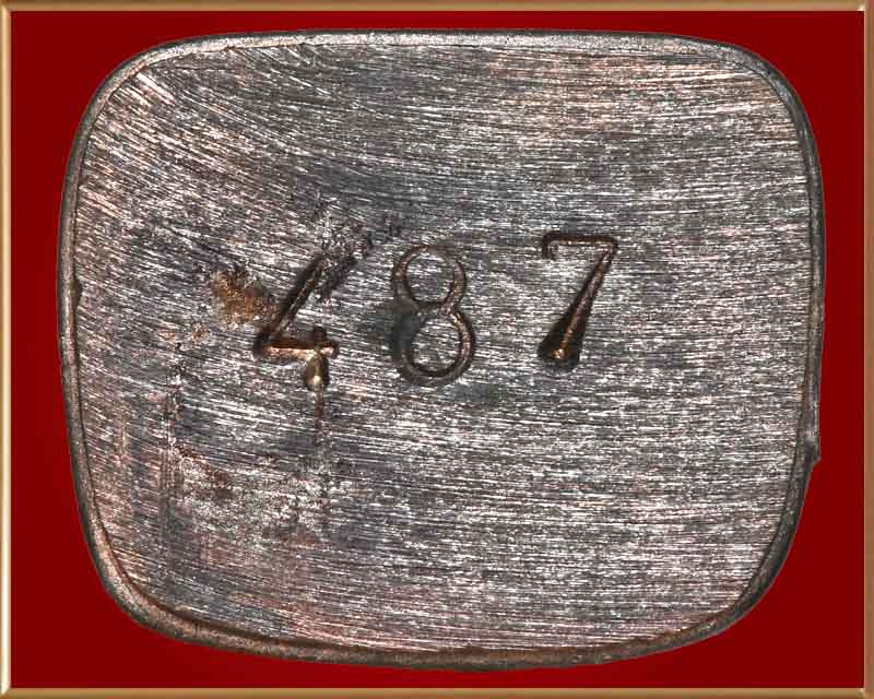 หลวงปู่ทวด รุ่นเบตง อาจารย์นอง วัดทรายขาว เนื้อนวะโลหะ เลขใต้ฐาน