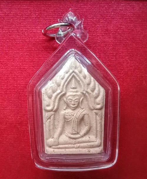 พระขุนแผน มหาเสน่ห์ รุ่นแรก+เกศา หลวงพ่อไสว วัดปรีดาราม ปี41 หลังยันต์นะหน้าทอง...เคาะเดียวแดง...