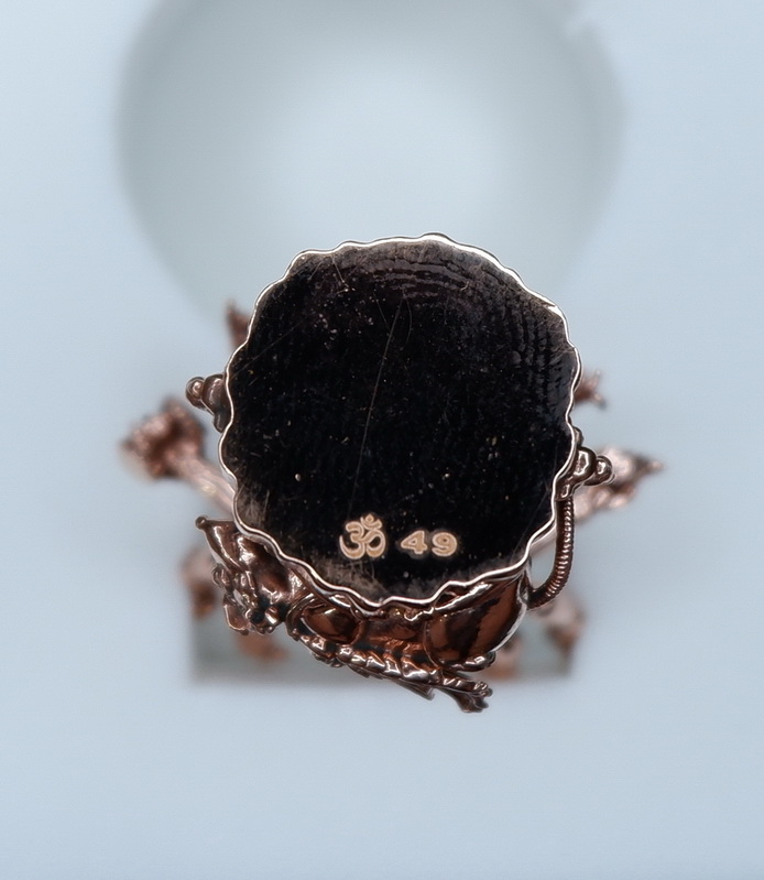 รูปหล่อพระพิฆเณศวร เนื้อบรอนซ์พ่นทรายขัดเงา รุ่น แรงศรัทธา ขนาดสูง 4.7 ซม. สวยครับ