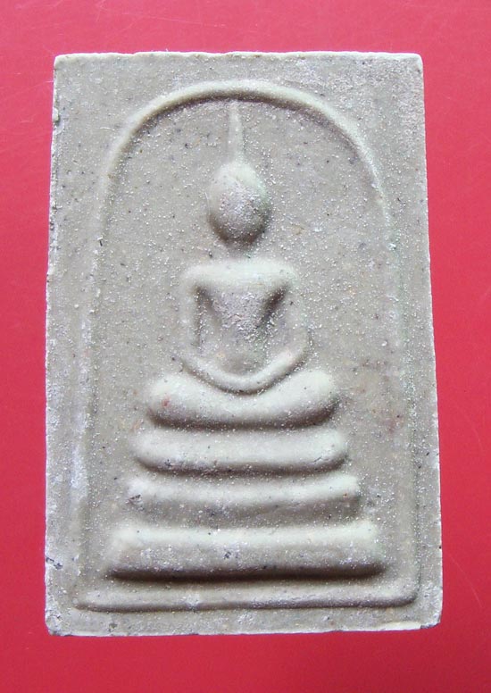 พระสมเด็จผงพรายกุมาร หลังยันต์ห้าฝังพลอย หลวงพ่อสาคร ปลุกเสกเดี่ยว ปี 2552 ครับ