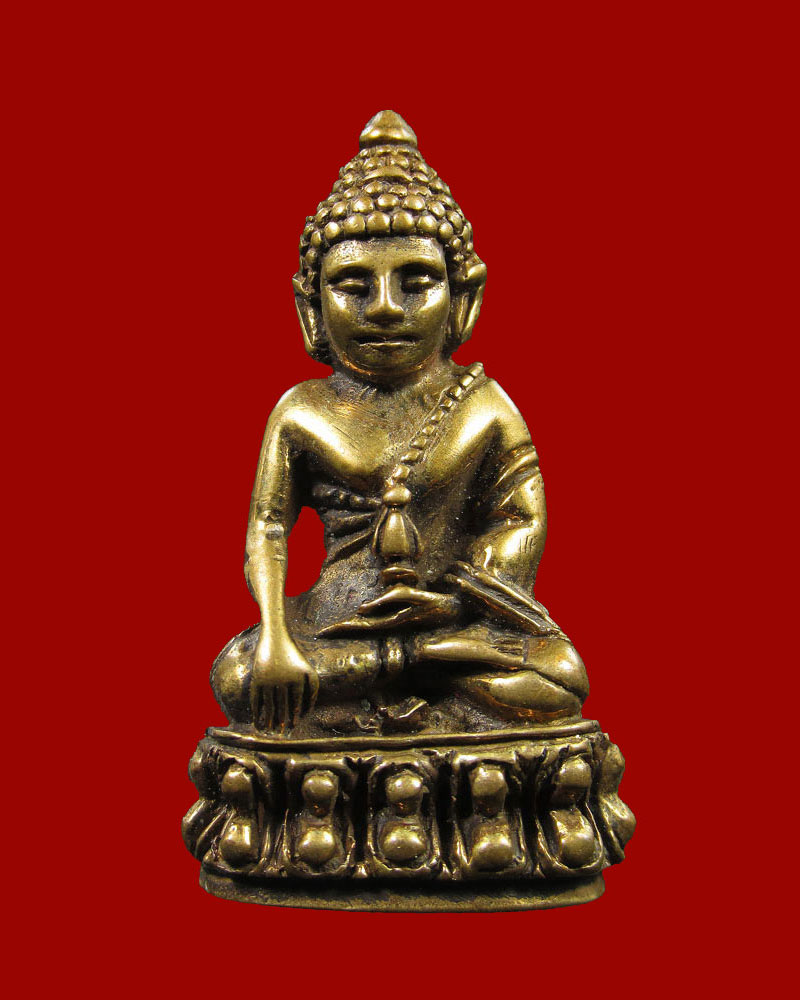 พระกริ่งบุญญฤทธิ์ หลวงพ่อจำเนียร วัดถ้ำเสือ จ.กระบี่ พ.ศ.2537
