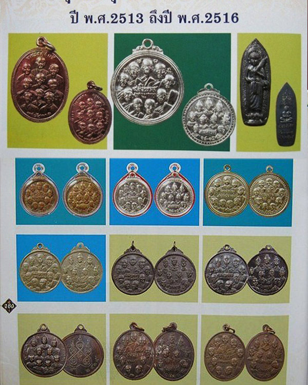 เหรียญ9สังฆราช 9มหาราช วัดเทพากร เนื้ออัลปาก้า พ่อกวย/ปู่โต๊ะ/พ่อหน่ายร่วมเสก สวยๆราคาเบาๆ