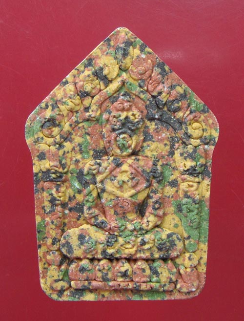 พระขุนแผนบ้านค่ายพรายจินดามณีเนื้อก้นครกปั๊ม2หน้า หลวงพ่อสินวัดละหารใหญ่ครับ