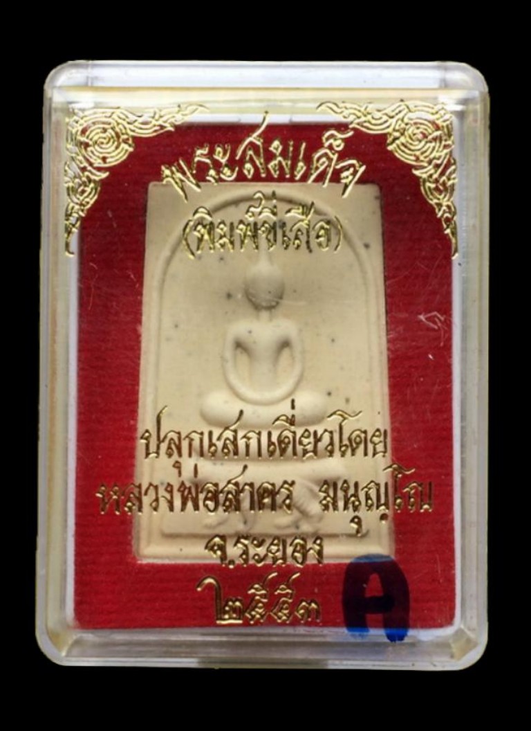 @ เคาะเดียว @ พระสมเด็จพิมพ์ขี่เสือ หลวงพ่อสาคร วัดหนองกรับ ปี2553