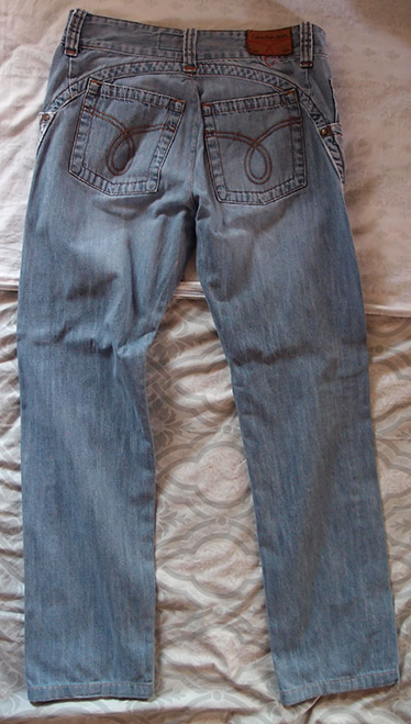 ยีนส์ Calvin Klein ของแท้ รุ่นตะเข็บโค้ง สวยมาก