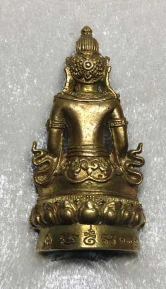  พระกริ่งอวโลกิเตศวร (รุ่นแรก) "นิรันตราย" หลวงพ่อแฉล้ม วัดกระโดงทอง จ.อยุธยา