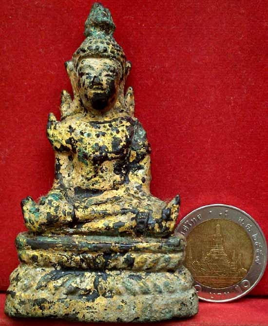 *พระบูชารัตนโกสินทร์ ทรงเครื่อง ตัก ๑.๕ นิ้ว ลงกรุ*