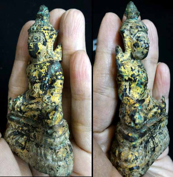 *พระบูชารัตนโกสินทร์ ทรงเครื่อง ตัก ๑.๕ นิ้ว ลงกรุ*