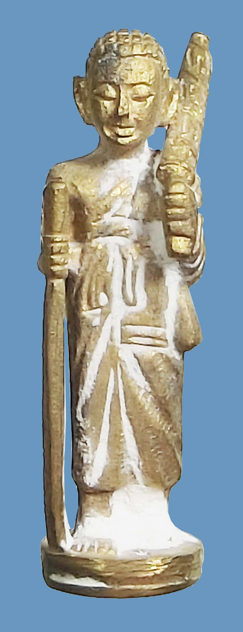 พระสิวลีหล่อรุ่นแรก หลวงปู่แขก ปภาโส วัดสุนทรประดิษฐ์ อ.บางระกำ จ. พิษณุโลก ปี 2552