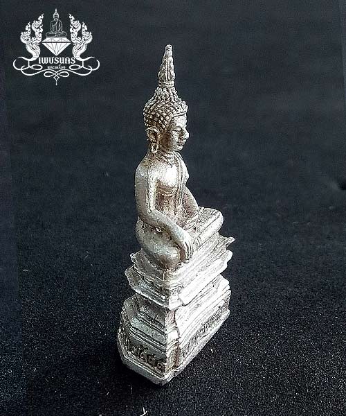 รูปหล่อหลวงพ่อพระใส เนื้อพ่นทรายเงิน ปี 44 