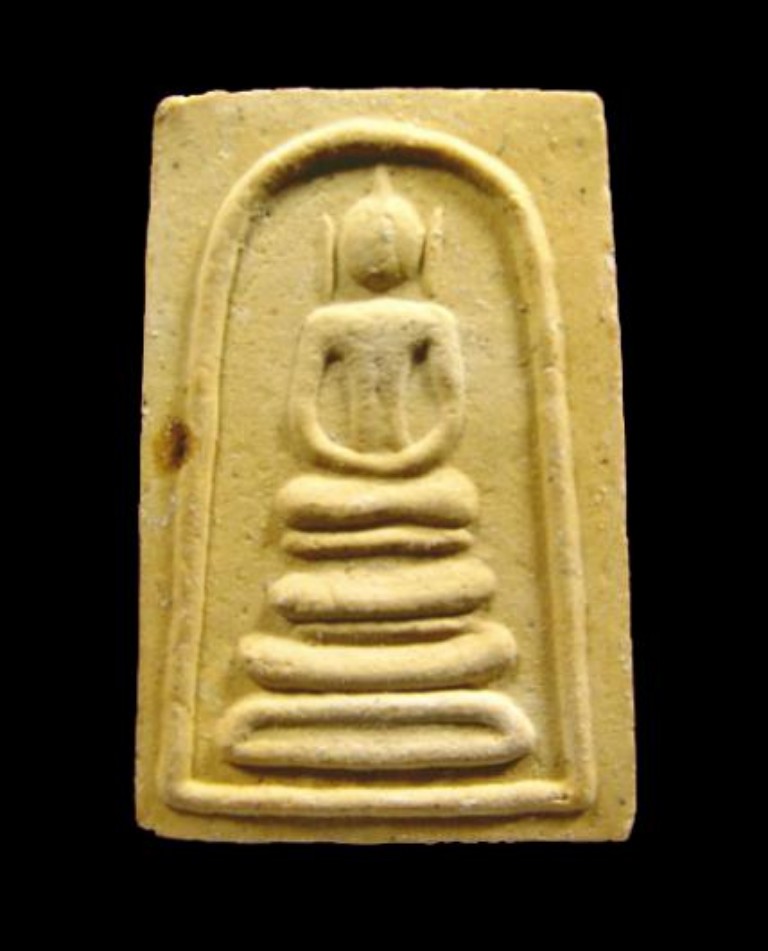 🌹สมเด็จพุทโธ พิมพ์ฐานแซม วัดบางขุนพรหม ปี 2536 สวยๆน่าเก็บ 🌹