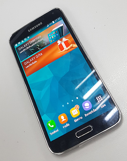 Samsung S5 ของแท้ รองรับ 4G LTE จอใหญ่ 5.1 นิ้ว มีกล่องและคู่มือครับ