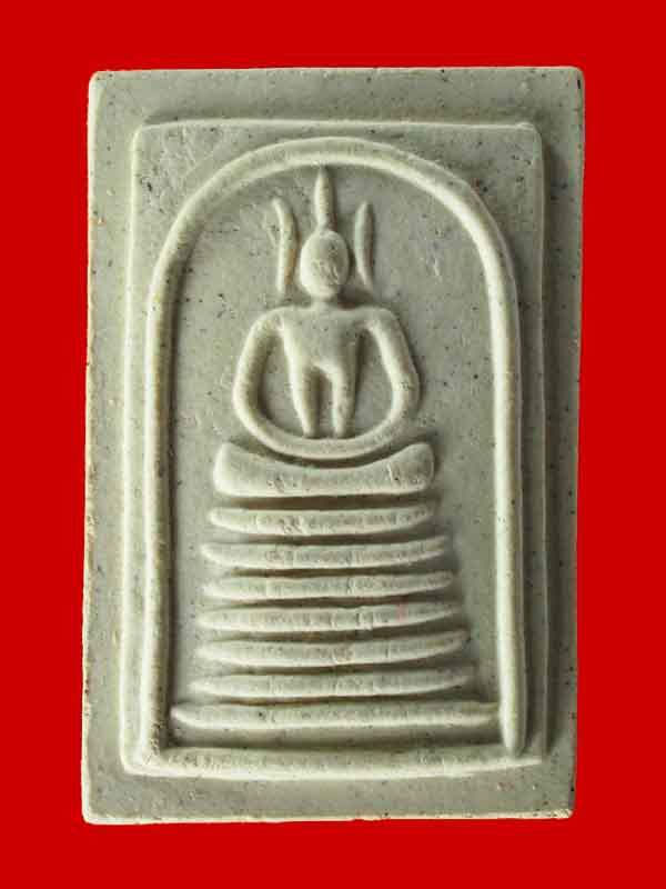 รุ่นสมปราถนา วัดเกษไชโย จ.อ่างทอง หลังคาถาชินบัญชร ปี ๒๕๕๑ กล่องเดิม