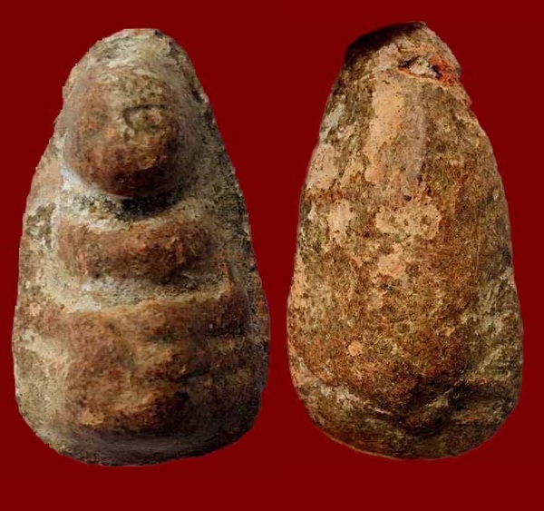 พระถ้ำเสือ พิมพิ์หน้าฤษี  จ.สุพรรณบุรี "กรุแรก ถ้ำเสือ"