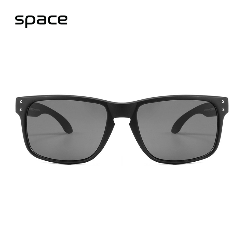 แว่นกันแดด SPACE UV400 PROTECTION ดำ หน้า2ปุ่ม เคลือบUVX พร้อมฟรีค่าจัดส่งครับ