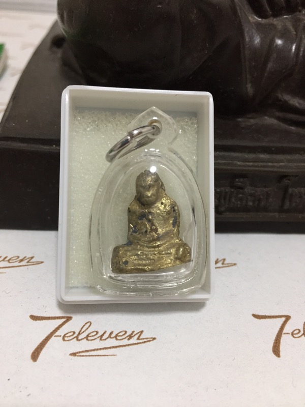 รูปหล่อหลวงพ่อเขียน รุ่นเถ้าแก่ห่อเตี๊ยะ ปี2499 แพ็คคู่ 2 องค์