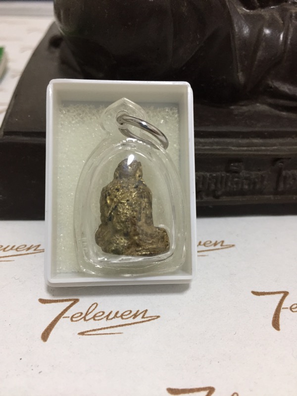 รูปหล่อหลวงพ่อเขียน รุ่นเถ้าแก่ห่อเตี๊ยะ ปี2499 แพ็คคู่ 2 องค์