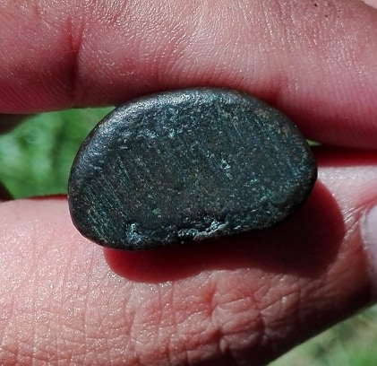 รูปหล่อ หลวงพ่อเงิน วัดบางคลาน ปี28 รุ่น ปืนแตก เศียรกลม เนื้อเก่าเดิมๆ มีคราบเบ้าและคราบเนื้ออมสนิม