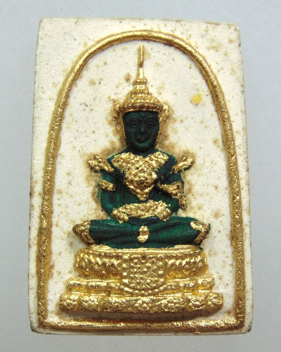 พระแก้วมรกต วัดเลา ท่าข้าม กทม. ปี18 พิธีมหาพุทธาภิเษก หลวงปู่โต๊ะร่วมปลุกเสก