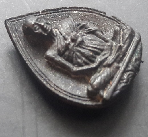  เหรียญ 122 ปี พิมพ์หยดน้ำเล็ก เนื้อนวะโลหะ พร้อมกล่องเดิม