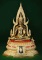 พระพุทธชินราช วัดพระศรีรัตนมหาธาตุ (วัดใหญ่) จ.พิษณุโลก ซุ้มถอดได้ ฐานหน้าอกเลาเนื้อทองเหลืองขัดมัน 