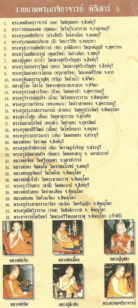 20 บาท พระผงพุทธชินราช รุ่นเสาร์ 5 ปี2536 วัดพระศรีฯ จ.พิษณุโลก