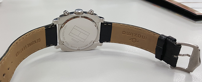 นาฬิกา TOMMY HILFIGER โครโนกราฟ 6 เข็ม Man Size 42mm. ของแท้