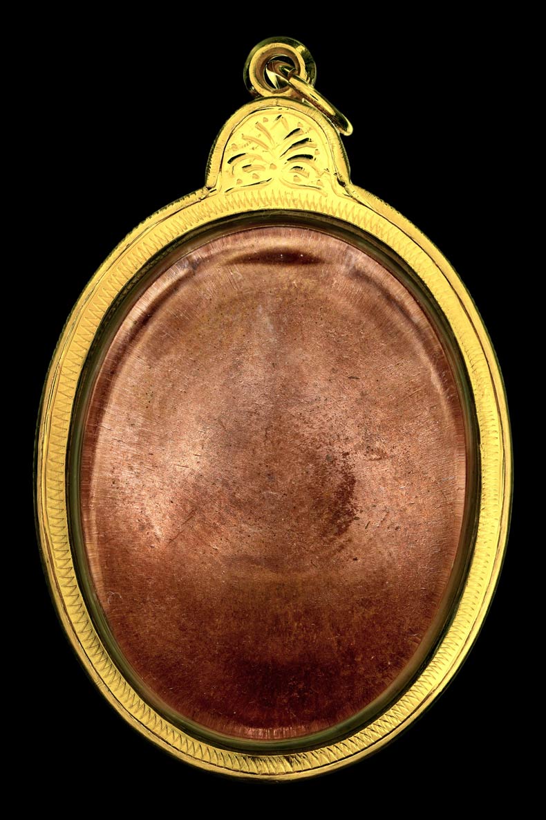 เหรียญโต๊ะหัก หลวงพ่อทอง วัดสำเภาเชย รุ่นแรก ปี 2529 เลี่ยมทองพร้อมใช้ การันตีความสวย