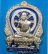 เหรียญนั่งพานชนะมาร หลวงพ่อบุญมา วัดบ้านแก่ง จ.ปราจีนบุรี ปี2561 เนื้ออัลปาก้าลงยา เลข267+กล่อง