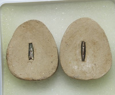 พระปิดตา ฝั่งตะกรุด ไม่ทร่าบที่ จำนวน 2 องค์ สภาพสวยๆ (TP18)