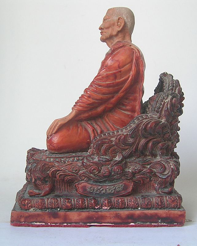 พระบูชา หลวงปู่แหวน วัดดอยแม่ปั๋ง หน้าตักประมาณ 5 นิ้ว