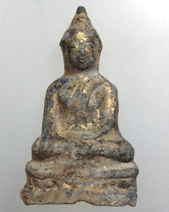 ๒๐ พระบูชาบรรจุกรุ รัก ทอง ดิน เดิม (หน้าตัก 1 นิ้ว)   4