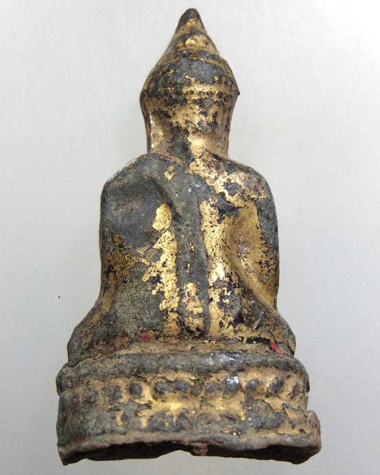 ๒๐ พระบูชาบรรจุกรุ รัก ทอง ดิน เดิม (หน้าตัก 1 นิ้ว)   4