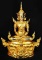 พระพุทธรูปบูชา พระปางสมาธิทรงเคื่องมหาจักรพรรดิ์ 